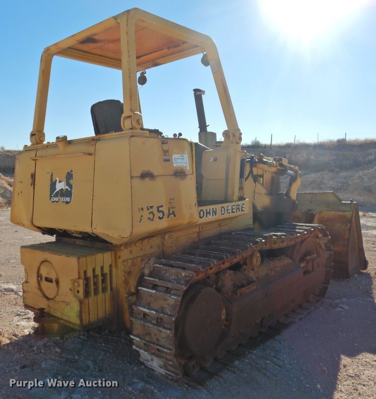 image for item DN0080 1984 John Deere 755A  track loader