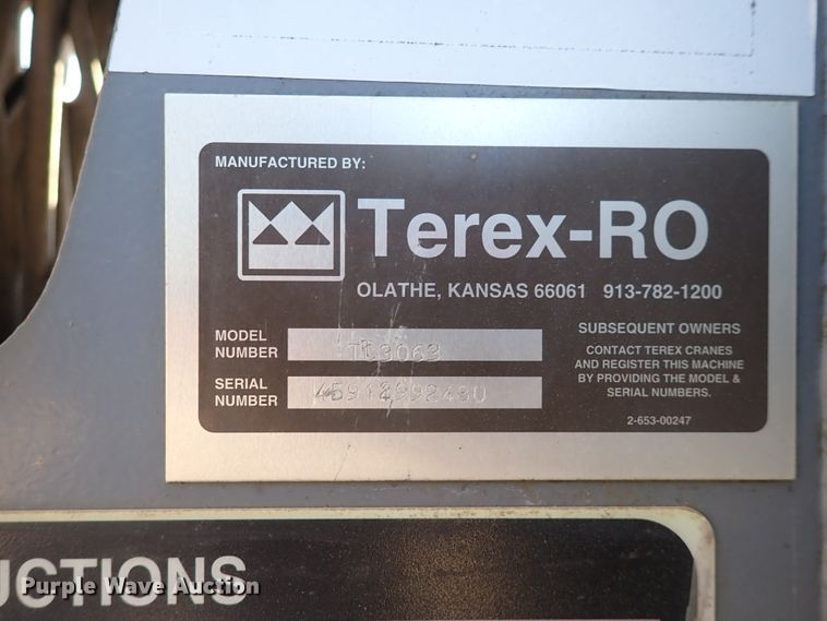 image for item DN2391 2000 Sterling L7500  crane truck