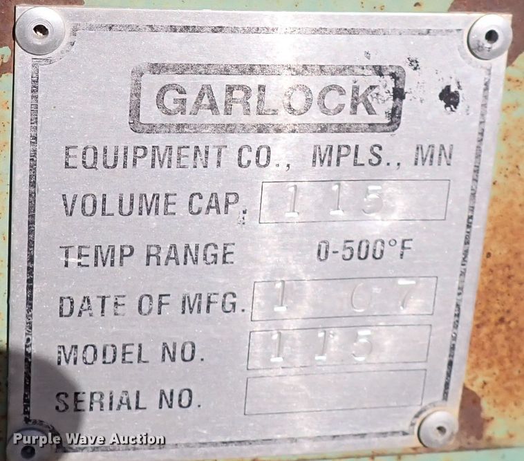 image for item DN2397 Garlock 115  tar kettle