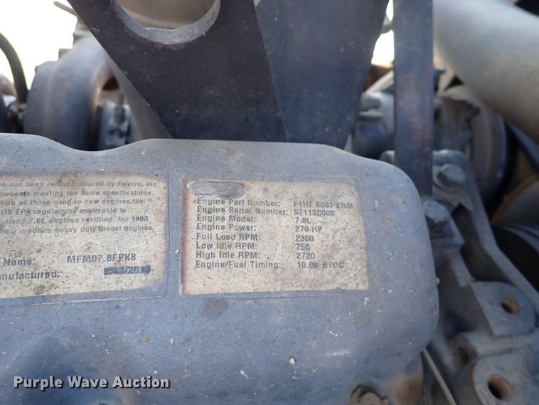 image for item DN2410 1992 Ford LT8000  dump truck