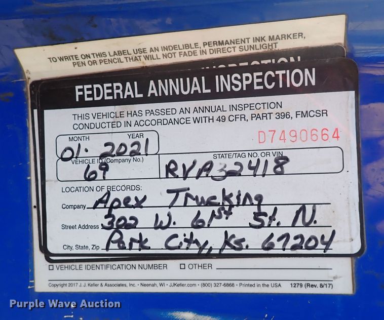 image for item DN2411 1994 Ford LT8000F  dump truck