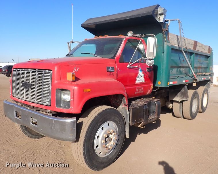 image for item DN2412 1998 Chevrolet C7500  dump truck
