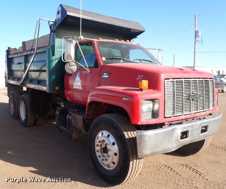 image for item DN2412 1998 Chevrolet C7500  dump truck