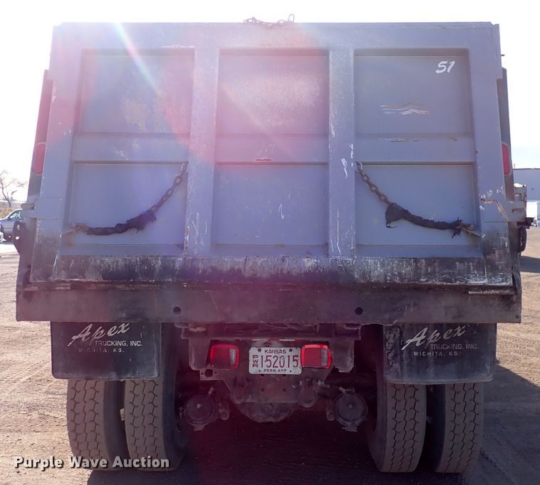 image for item DN2412 1998 Chevrolet C7500  dump truck