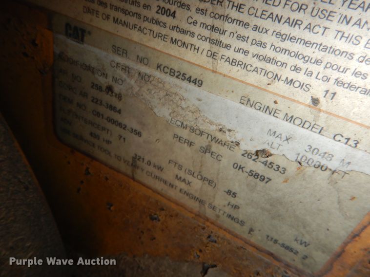 image for item DN2531 2007 Sterling A90  dump truck