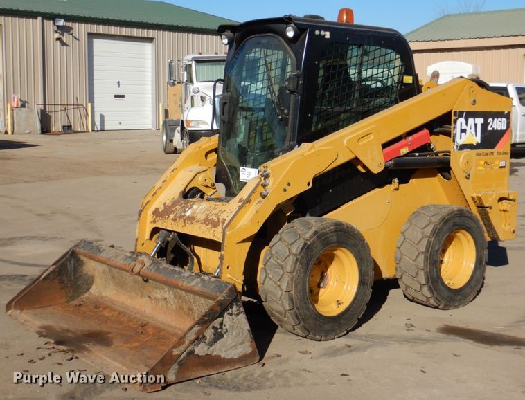 image for item DN2533 Caterpillar 246D  skid steer loader