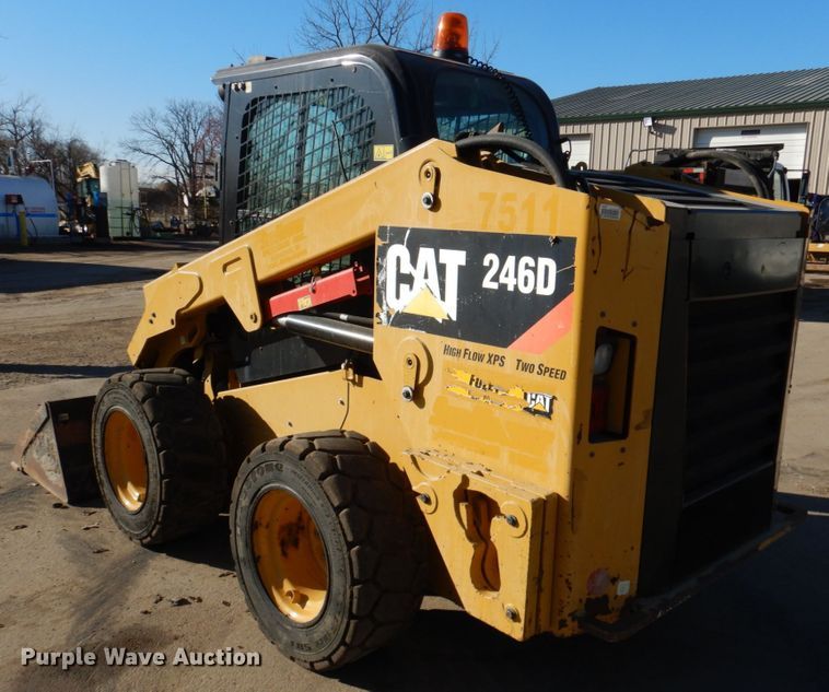 image for item DN2533 Caterpillar 246D  skid steer loader