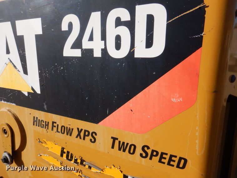image for item DN2533 Caterpillar 246D  skid steer loader