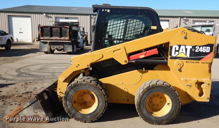 image for item DN2534 Caterpillar 246D  skid steer loader