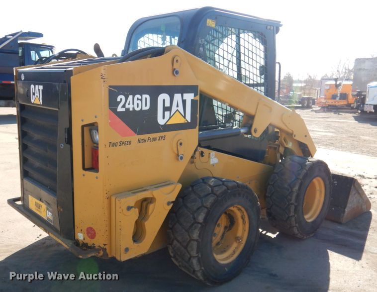 image for item DN2534 Caterpillar 246D  skid steer loader