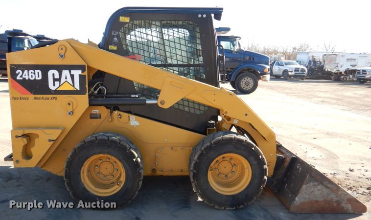 image for item DN2534 Caterpillar 246D  skid steer loader