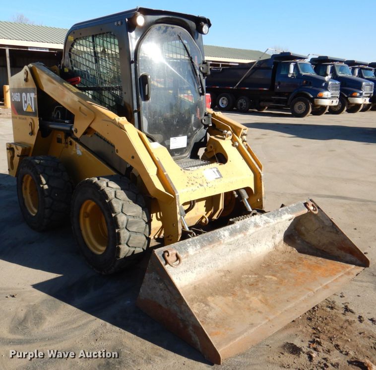 image for item DN2534 Caterpillar 246D  skid steer loader