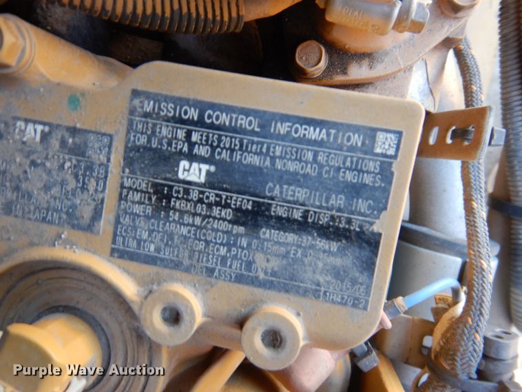 image for item DN2534 Caterpillar 246D  skid steer loader