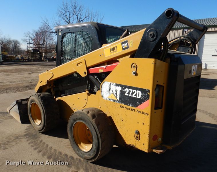 image for item DN2536 Caterpillar 272D2  skid steer loader