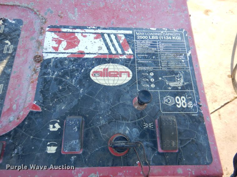 image for item DN2547 2018 Allen AT16  concrete buggy