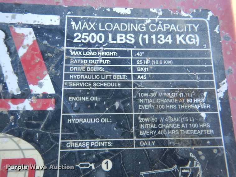 image for item DN2547 2018 Allen AT16  concrete buggy