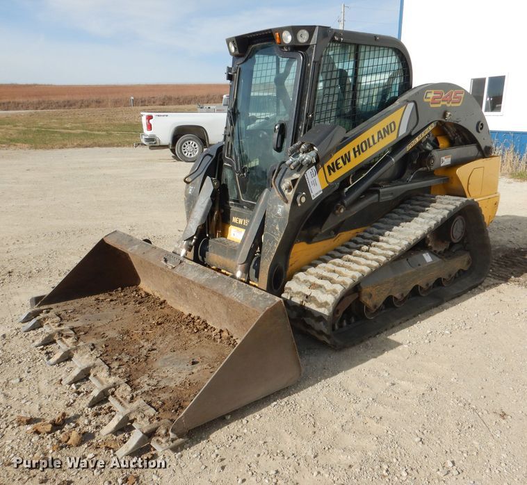 image for item DN5384 2018 New Holland C245  tracked skid steer loader