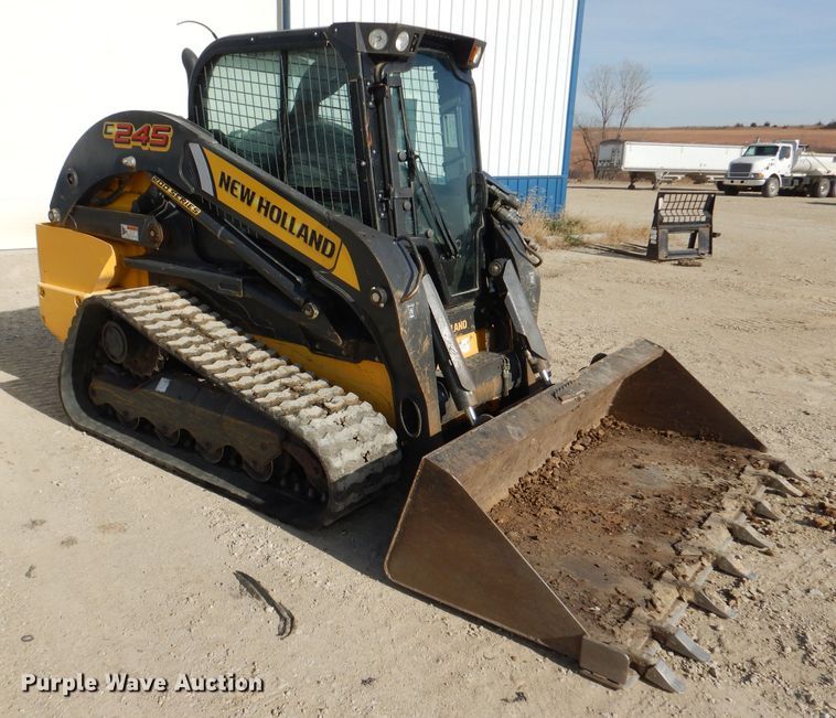 image for item DN5384 2018 New Holland C245  tracked skid steer loader