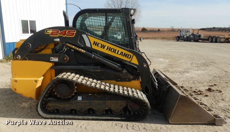 image for item DN5384 2018 New Holland C245  tracked skid steer loader