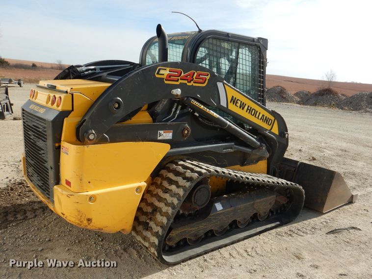 image for item DN5384 2018 New Holland C245  tracked skid steer loader