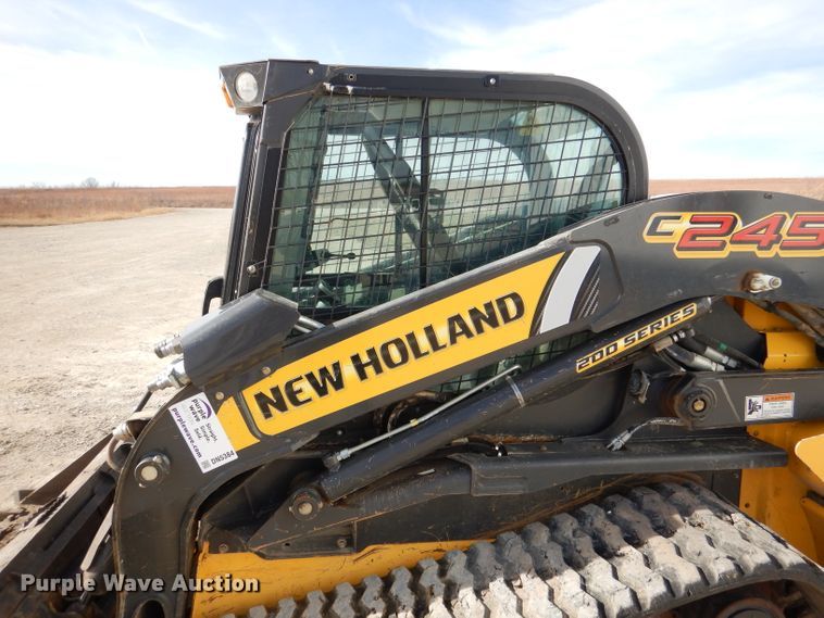 image for item DN5384 2018 New Holland C245  tracked skid steer loader