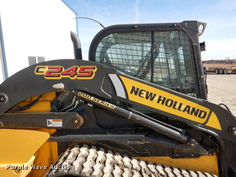 image for item DN5384 2018 New Holland C245  tracked skid steer loader