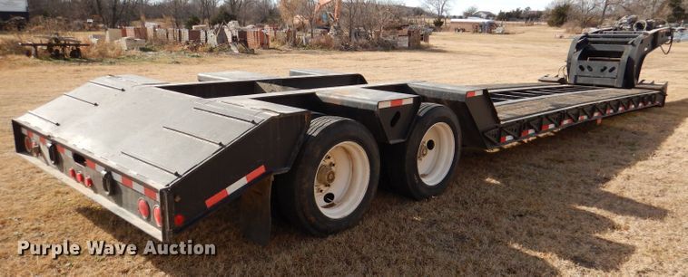 image for item DN5403 1999 XL Specialized X-L 70HDG  lowboy equipment trailer