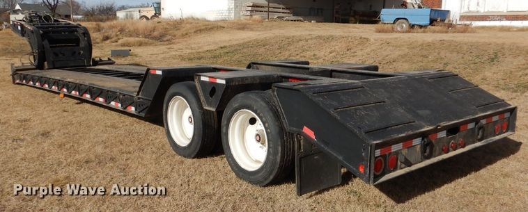 image for item DN5403 1999 XL Specialized X-L 70HDG  lowboy equipment trailer