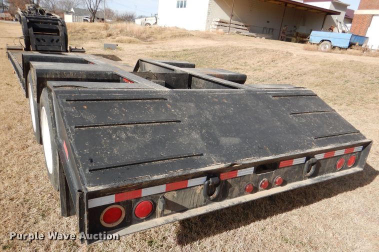 image for item DN5403 1999 XL Specialized X-L 70HDG  lowboy equipment trailer