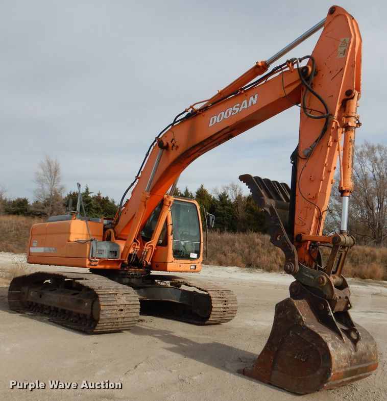 image for item DN5406 2007 Doosan DX255LC  excavator