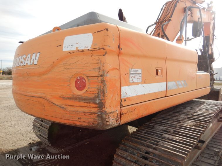 image for item DN5406 2007 Doosan DX255LC  excavator