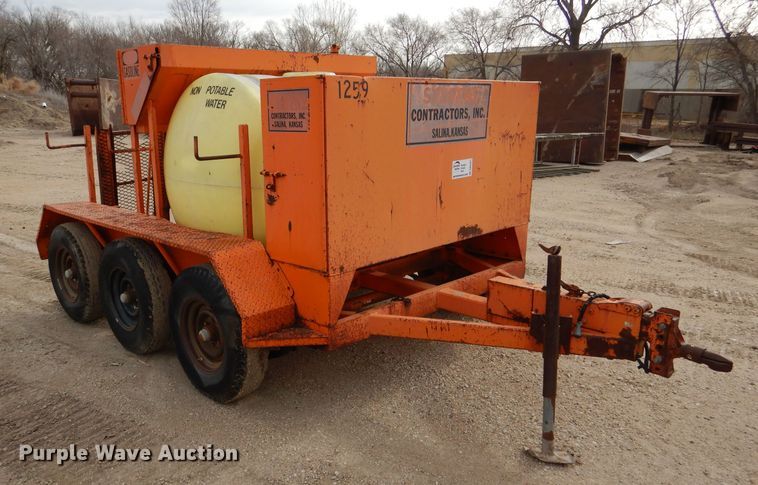 image for item DN5421 Shop built  saw trailer