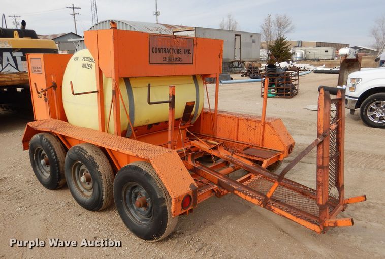 image for item DN5421 Shop built  saw trailer