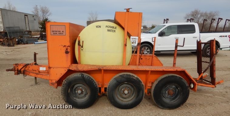 image for item DN5421 Shop built  saw trailer