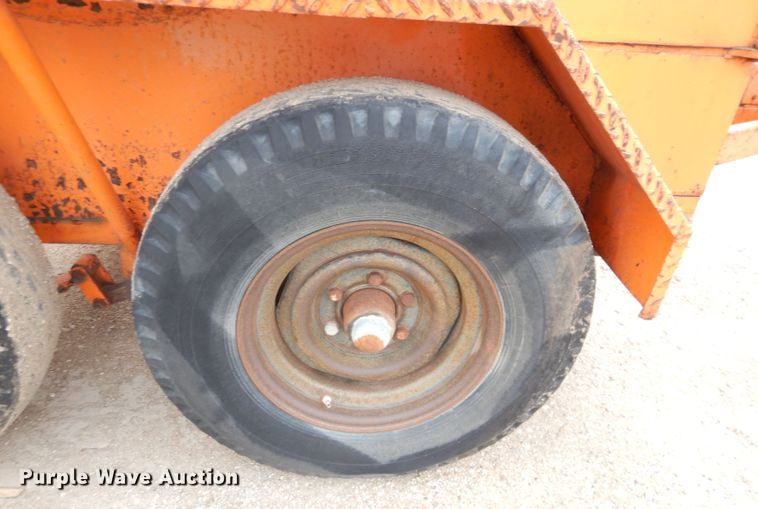 image for item DN5421 Shop built  saw trailer