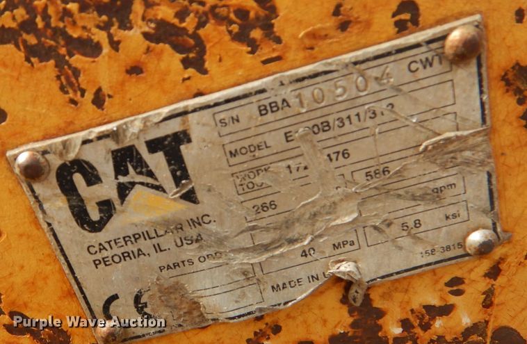 image for item DN5424 2004 Caterpillar 314CLCR  excavator