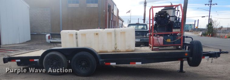 image for item DN6255 2001 Diamond T  equipment trailer with pressure washer
