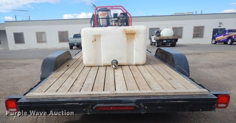 image for item DN6255 2001 Diamond T  equipment trailer with pressure washer
