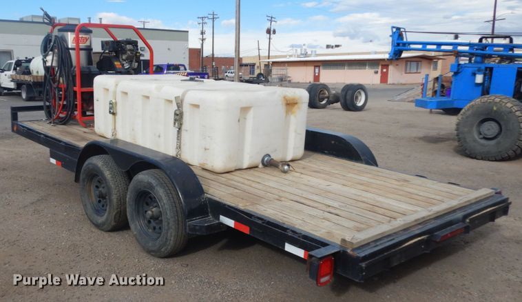 image for item DN6255 2001 Diamond T  equipment trailer with pressure washer