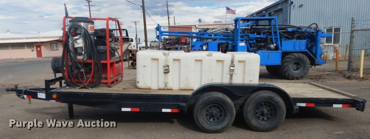 image for item DN6255 2001 Diamond T  equipment trailer with pressure washer