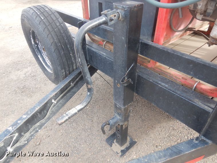 image for item DN6255 2001 Diamond T  equipment trailer with pressure washer