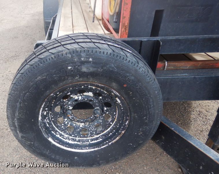 image for item DN6255 2001 Diamond T  equipment trailer with pressure washer