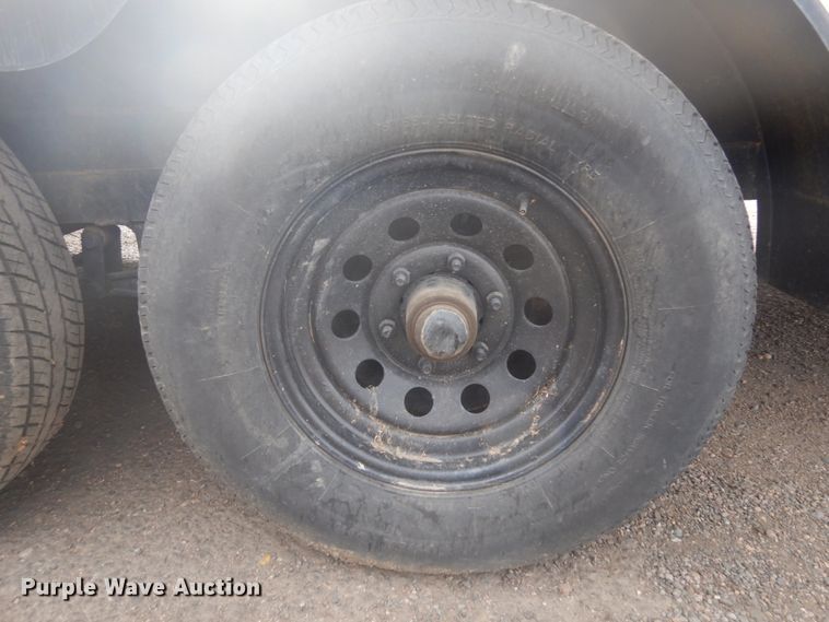 image for item DN6255 2001 Diamond T  equipment trailer with pressure washer