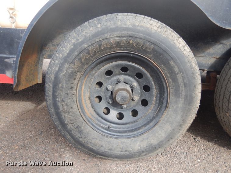 image for item DN6255 2001 Diamond T  equipment trailer with pressure washer