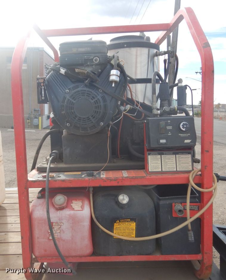 image for item DN6255 2001 Diamond T  equipment trailer with pressure washer