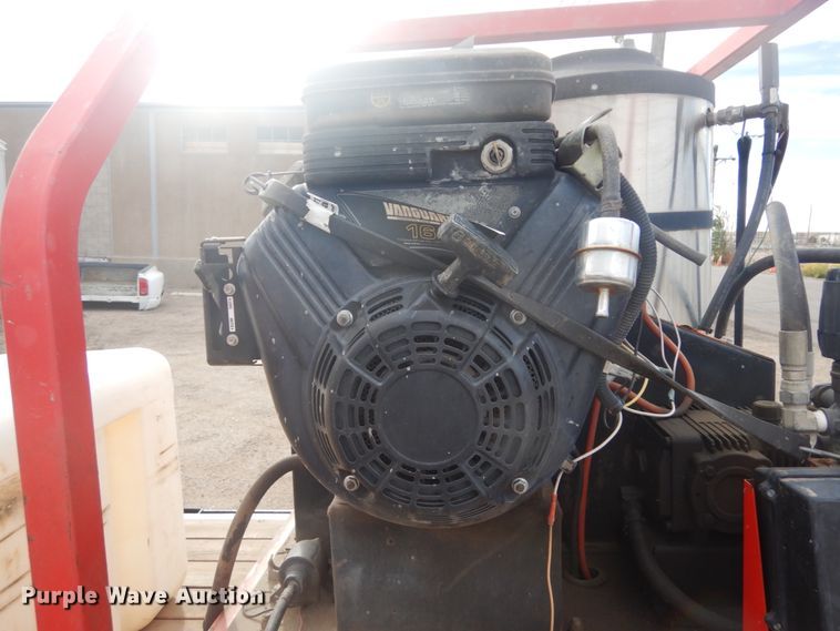 image for item DN6255 2001 Diamond T  equipment trailer with pressure washer