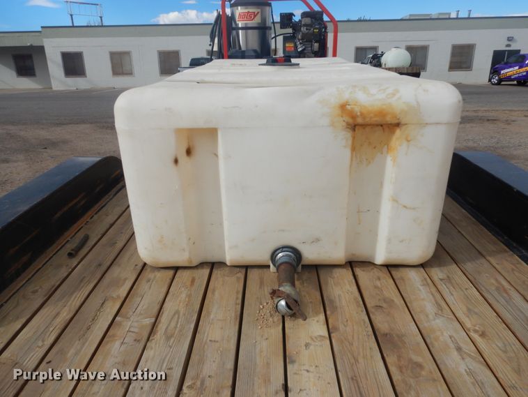 image for item DN6255 2001 Diamond T  equipment trailer with pressure washer