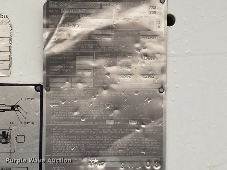 image for item DN6604 2007 International 4300  forestry bucket truck