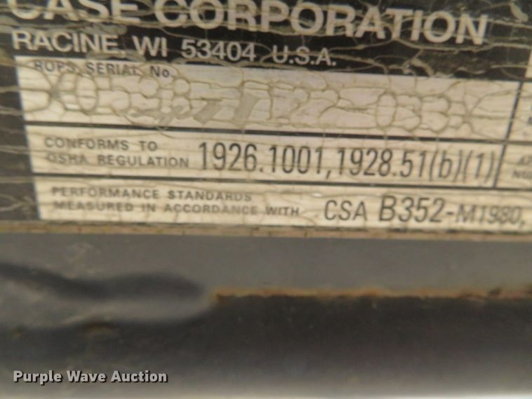 image for item DN7842 1998 Case 850G  dozer