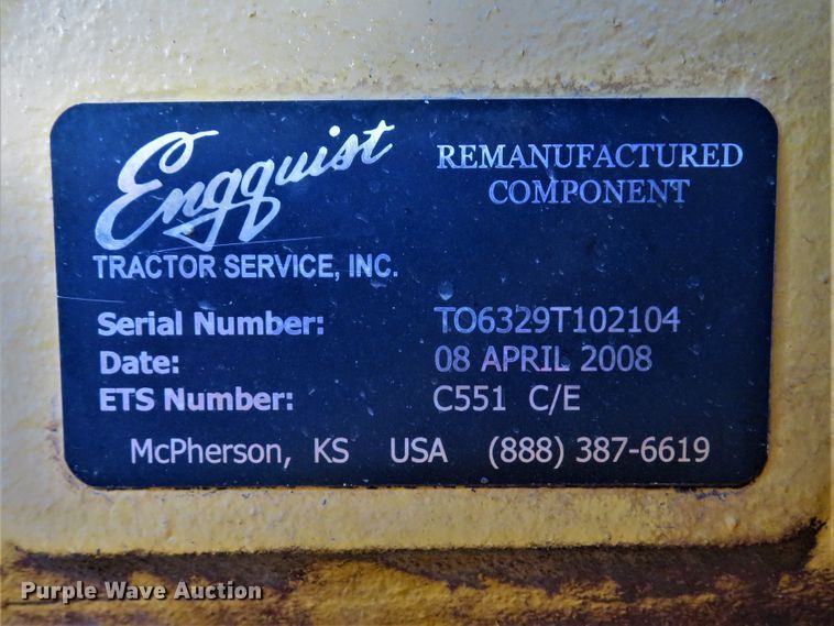 image for item FB9751 1984 John Deere 710B  backhoe